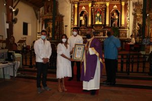 Inauguran obras restauradas de la Iglesia Colonial de Parita