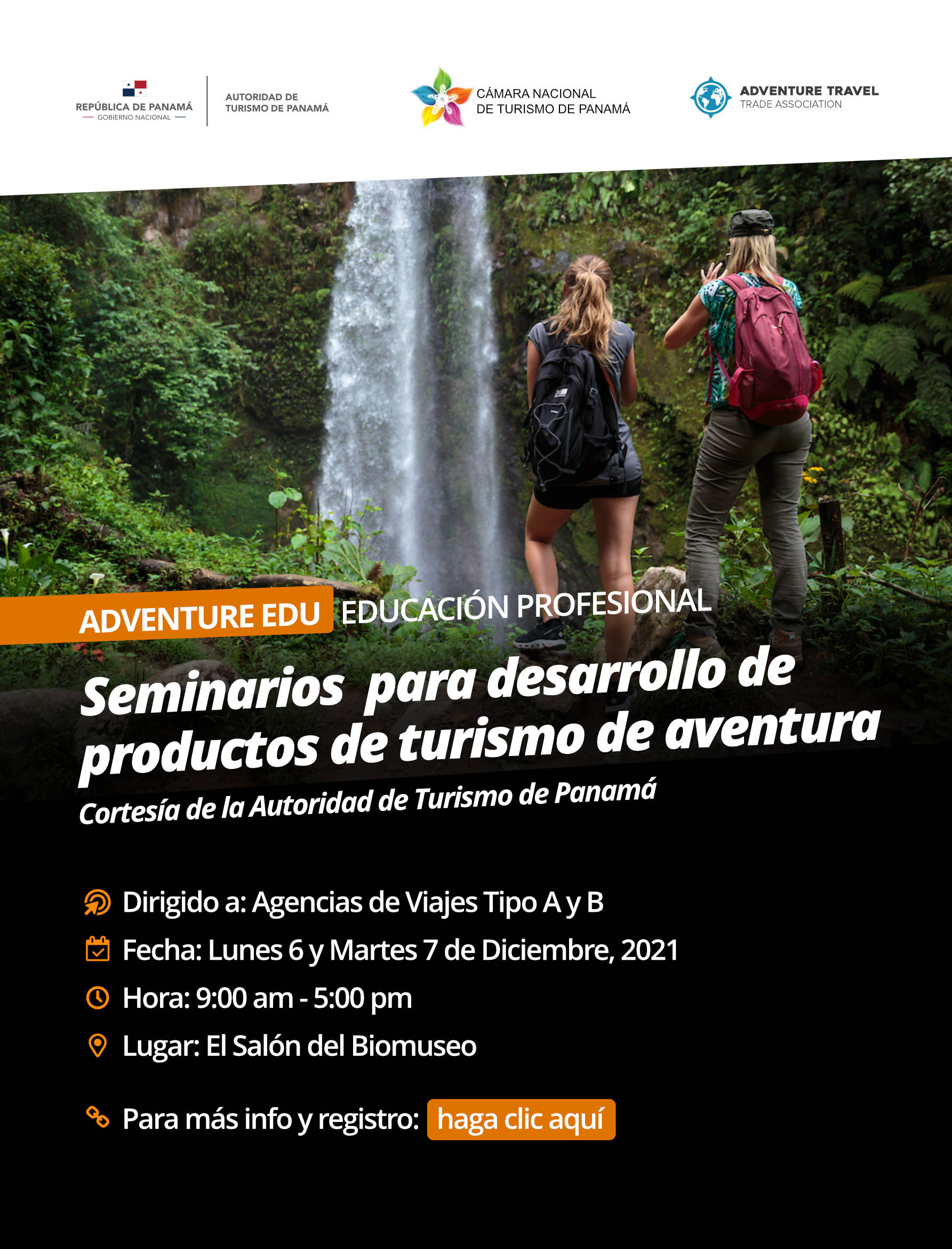 Para más info y registro