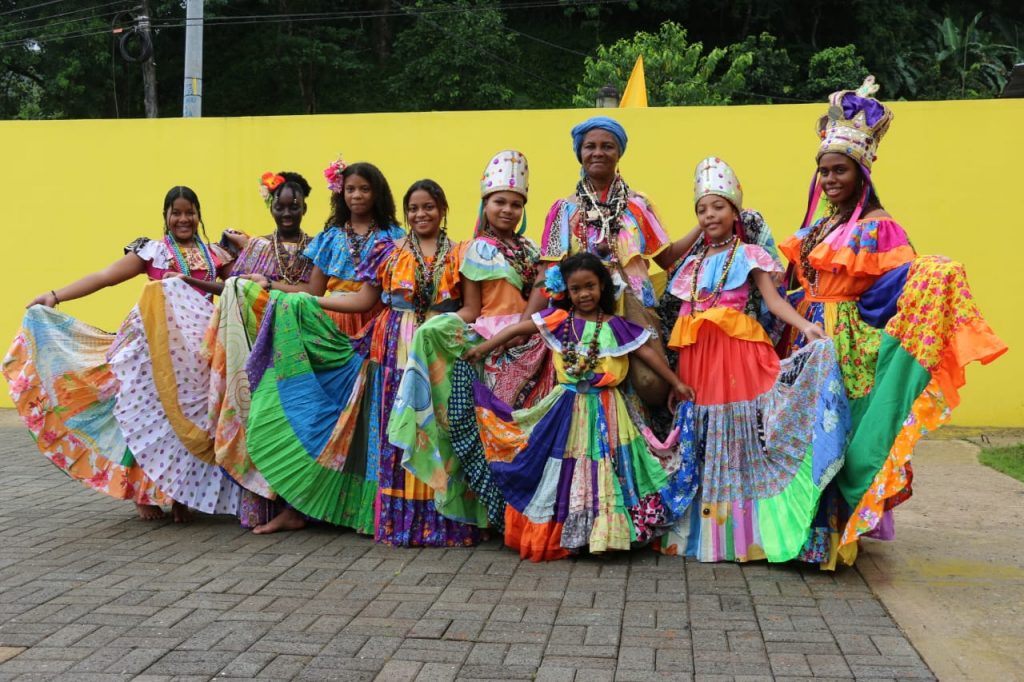Resaltan la cultura afropanameña en el V Festival de la Pollera Congo ￼