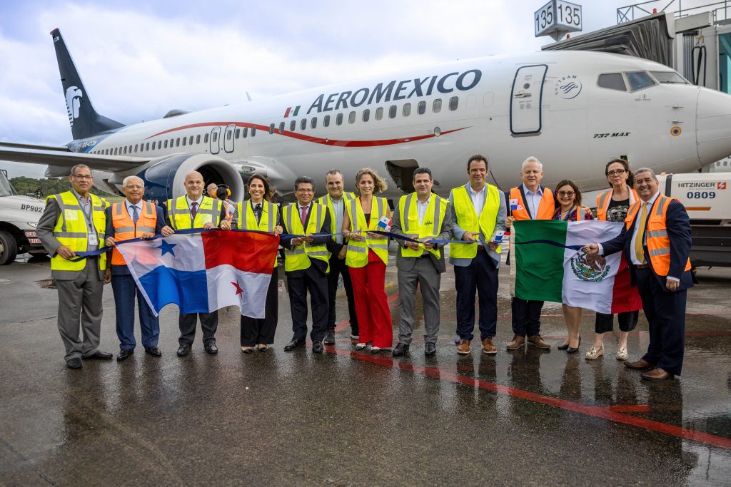 Aeroméxico aterriza en Panamá fortaleciendo la conectividad entre ambos países 