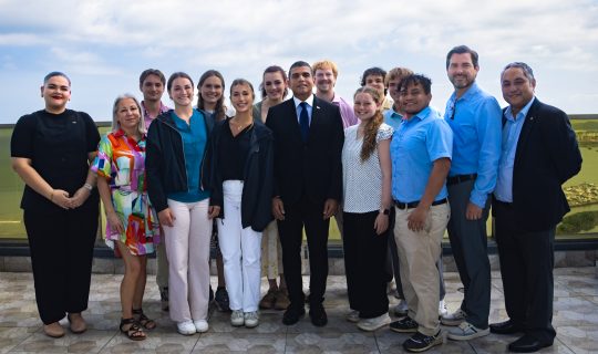 ATP, PROMTUR y la Cámara de Turismo reciben a delegación estudiantil de la Universidad de Arkansas