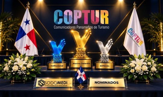 Cinco medios digitales de COPTUR, nominados a los View Awards 2026 de la Sociedad Dominicana de Medios Digitales